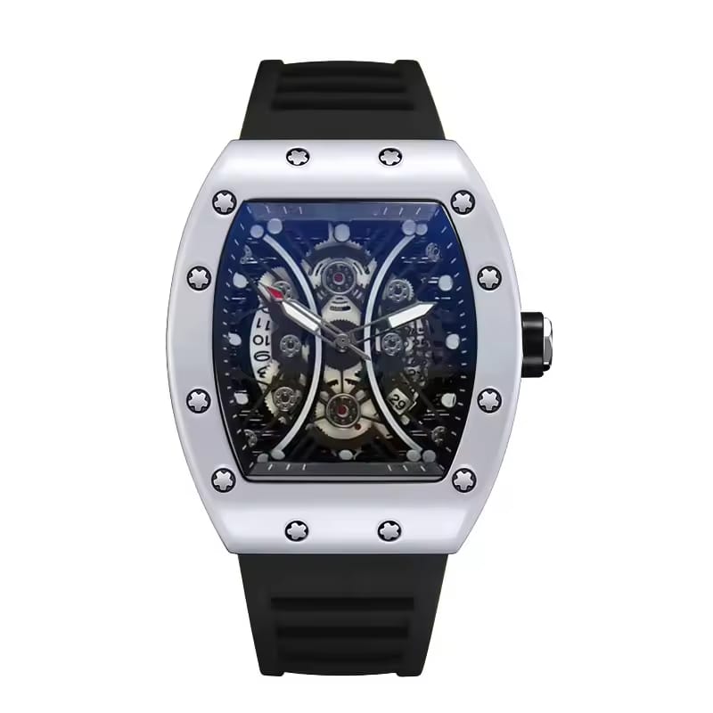 CURREN Men 3D Watch Top Brand Quartz Stainless Steel Watches